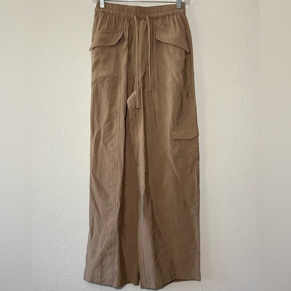 Madewell Straight Cargo Pants in Softdrape Mid Rise XXS NWT - Picture 6 of 12